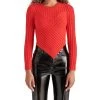 MELISSA SWEATER RED 1 MELISSA SWEATER RED -Stevemadden STEVEMADDEN APPAREL BN306381 CHERRY 01