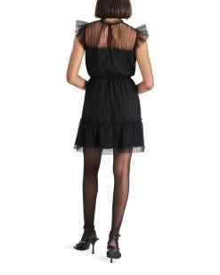 SABRINA DRESS BLACK -Stevemadden STEVEMADDEN APPAREL BN308116 BLACK 04