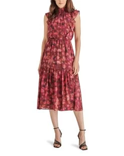 ANNA DRESS PINK MULTI