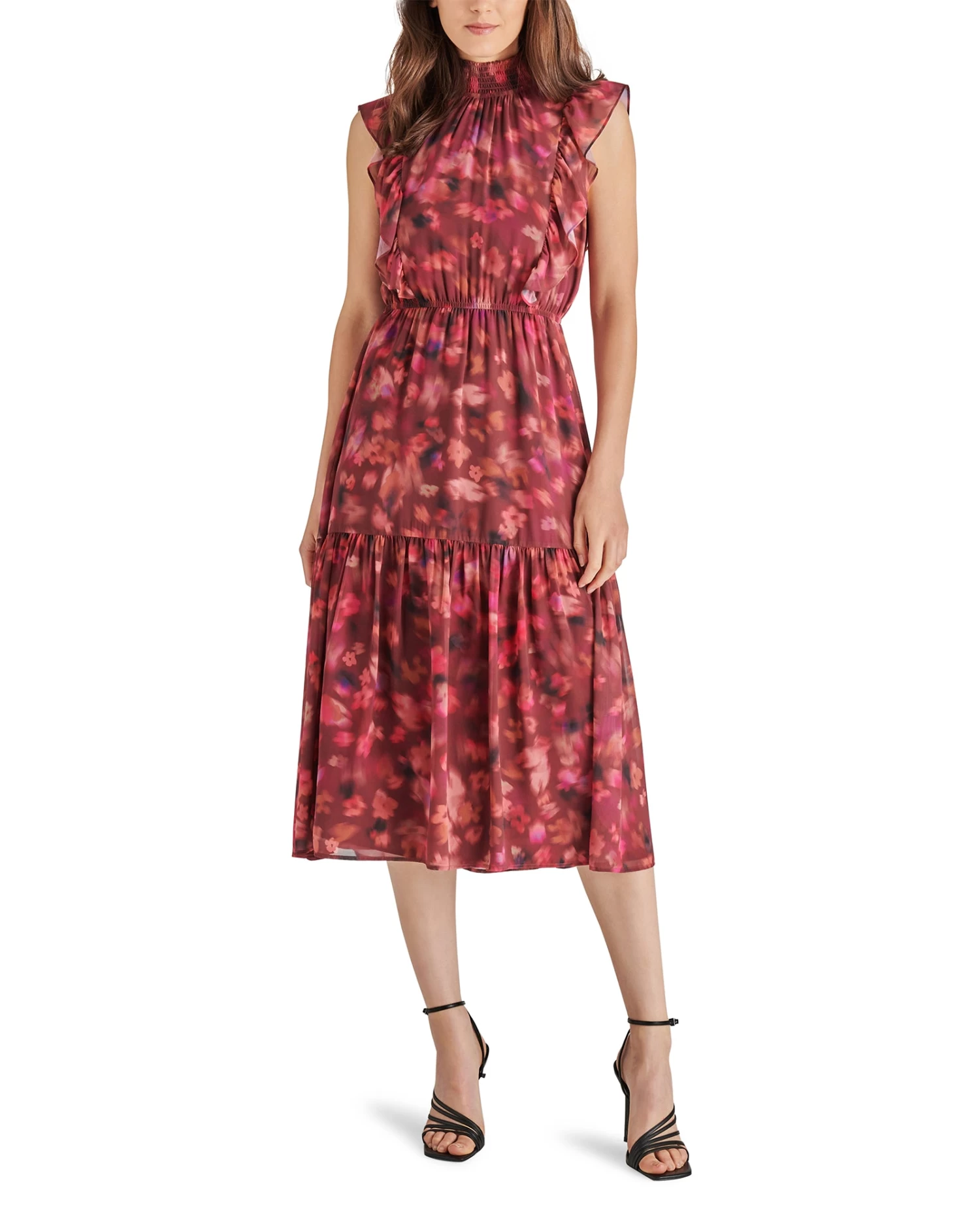 ANNA DRESS PINK MULTI 3 ANNA DRESS PINK MULTI