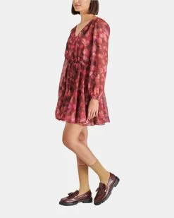 KARA DRESS PINK MULTI -Stevemadden STEVEMADDEN APPAREL BN308146 PINK MULTI 03