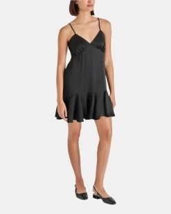 ANYA DRESS BLACK -Stevemadden STEVEMADDEN APPAREL BN308941 BLACK 02