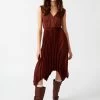 DONNA DRESS RUST -Stevemadden STEVEMADDEN APPAREL BN308952 BROWN 01
