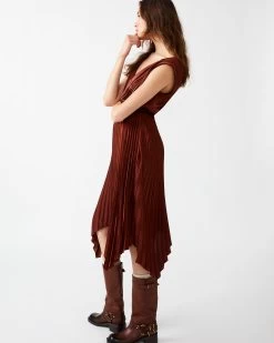 DONNA DRESS RUST 10 DONNA DRESS RUST -Stevemadden STEVEMADDEN APPAREL BN308952 BROWN 02
