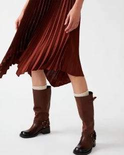 DONNA DRESS RUST 11 DONNA DRESS RUST -Stevemadden STEVEMADDEN APPAREL BN308952 BROWN 05