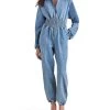 COYA DENIM JUMPSUIT BLUE 2 COYA DENIM JUMPSUIT BLUE -Stevemadden STEVEMADDEN APPAREL BN403765 LIGHT BLUE 01