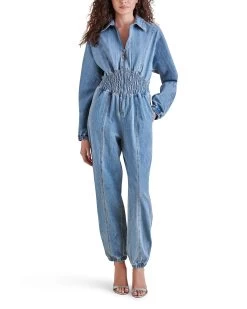 COYA DENIM JUMPSUIT BLUE