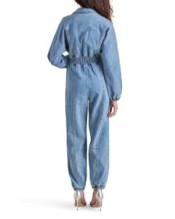 COYA DENIM JUMPSUIT BLUE 9 COYA DENIM JUMPSUIT BLUE -Stevemadden STEVEMADDEN APPAREL BN403765 LIGHT BLUE 04
