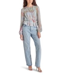 PYPER TOP PINK MULTI -Stevemadden STEVEMADDEN APPAREL BN404981 MISTY ROSE 04