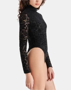 CASSI BODYSUIT BLACK -Stevemadden STEVEMADDEN APPAREL BN405064 BLACK 05