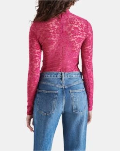 CASSI BODYSUIT FUCHSIA 9 CASSI BODYSUIT FUCHSIA -Stevemadden STEVEMADDEN APPAREL BN405064 FUCHSIA 04