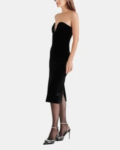 CHARLENE DRESS BLACK -Stevemadden STEVEMADDEN APPAREL BN408180 BLACK 03