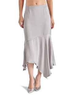 LUCILLE SKIRT GREY -Stevemadden STEVEMADDEN APPAREL BN409831 ASH GREY 02