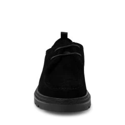 DEVYNN BLACK SUEDE -Stevemadden STEVEMADDEN DEVYN BLACK FRONT
