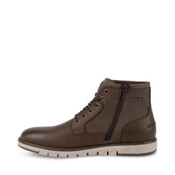 DRESDEN BROWN -Stevemadden STEVEMADDEN DRESDEN BROWN SIDEZIPPER
