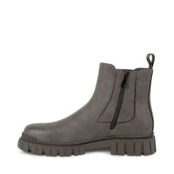 EDGYY GREY -Stevemadden STEVEMADDEN EDGYY GREY ZIPPER