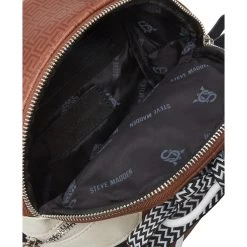 BROARING BROWN MULTI -Stevemadden STEVEMADDEN HANDBAGS BROARING BROWN MULTI INSIDE