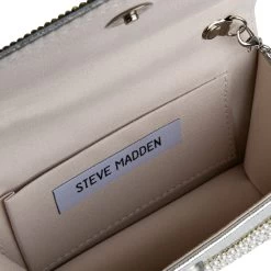BAMINA-P SILVER MULTI -Stevemadden STEVEMADDEN HANDBAG BAMINA PEARL INSIDE