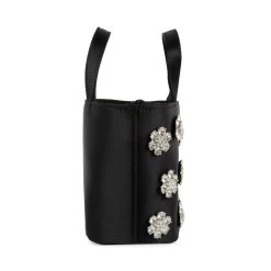 BFLOWER BLACK -Stevemadden STEVEMADDEN HANDBAG BFLOWER BLACK SIDE