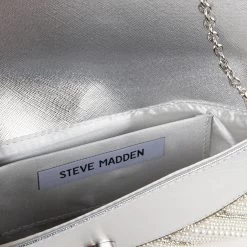 BKOKO-P SILVER MULTI -Stevemadden STEVEMADDEN HANDBAG BKOKO P PEARL INSIDE