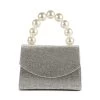 BPERLY SILVER -Stevemadden STEVEMADDEN HANDBAG BPERLY SILVER FRONT