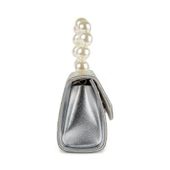 BPERLY SILVER 10 BPERLY SILVER -Stevemadden STEVEMADDEN HANDBAG BPERLY SILVER SIDE
