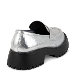 HEAATHER SILVER EXOTIC -Stevemadden STEVEMADDEN HEAATHER SILVER SIDEBACK