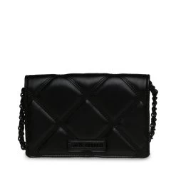 BENDUE BLACK -Stevemadden STEVEMADDEN INTL HANDBAGS BENDUE BLACKOUT BACK