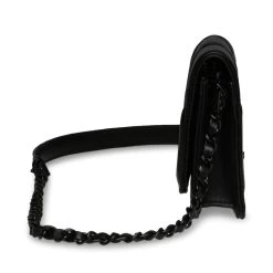 BENDUE BLACK -Stevemadden STEVEMADDEN INTL HANDBAGS BENDUE BLACKOUT SIDE