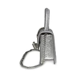 BGLIMPSE SILVER -Stevemadden STEVEMADDEN INTL HANDBAGS BGLIMPSE CLEAR SIDE