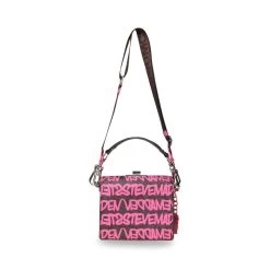 BKWEEN-G PINK MULTI 12 BKWEEN-G PINK MULTI -Stevemadden STEVEMADDEN INTL HANDBAGS BKWEEN HOTPINK BACK