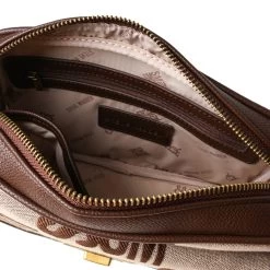 BLIGHT-J BROWN MULTI -Stevemadden STEVEMADDEN INTL HANDBAGS BLIGHT J BROWN INSIDE