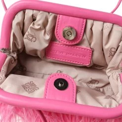 BNIKKI-D PINK -Stevemadden STEVEMADDEN INTL HANDBAGS BNIKKI BRIGHTPINK INSIDE
