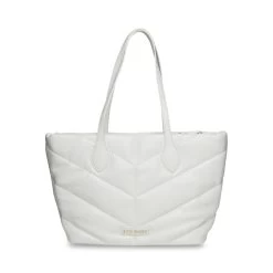 BWORKS WHITE -Stevemadden STEVEMADDEN INTL HANDBAGS SMD 11998 CREAMPOLGOLD BACK