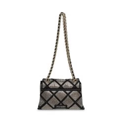 BSTELLAS BLACK MULTI -Stevemadden STEVEMADDEN INTL HANDBAGS SMD 12397 BLACK BACK