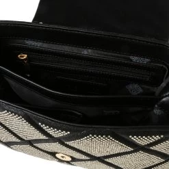 BSTELLAS BLACK MULTI -Stevemadden STEVEMADDEN INTL HANDBAGS SMD 12397 BLACK INSIDE