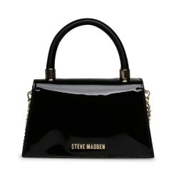 BATLEY BLACK -Stevemadden STEVEMADDEN INTL HANDBAGS SMD 12540 BLACKPATENT BACK