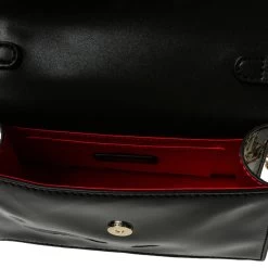 BATLEY BLACK -Stevemadden STEVEMADDEN INTL HANDBAGS SMD 12540 BLACKPATENT INSIDE