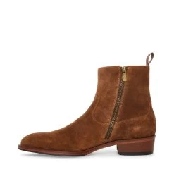 HAWLEY BROWN SUEDE -Stevemadden STEVEMADDEN INTL HAWLEY TOBACCO INSIDE