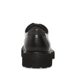 RYPAND BLACK LEATHER -Stevemadden STEVEMADDEN INTL RYLAND BLACK BACK