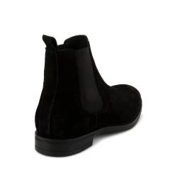 AXEL BLACK SUEDE 10 AXEL BLACK SUEDE -Stevemadden STEVEMADDEN SHOES AXEL BLACK BACKSIDE