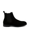 AXEL BLACK SUEDE -Stevemadden STEVEMADDEN SHOES AXEL BLACK SIDE