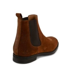 AXEL TAN SUEDE -Stevemadden STEVEMADDEN SHOES AXEL TAN BACKSIDE