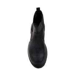 BABAK BLACK LEATHER 11 BABAK BLACK LEATHER -Stevemadden STEVEMADDEN SHOES BABAK BLACK TOP