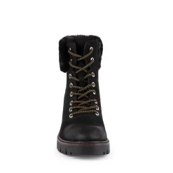 BARKA BLACK -Stevemadden STEVEMADDEN SHOES BARKA BLACK FRONT