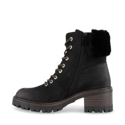 BARKA BLACK -Stevemadden STEVEMADDEN SHOES BARKA BLACK SIDE2