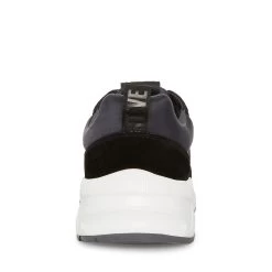 BARRON BLACK SUEDE -Stevemadden STEVEMADDEN SHOES BARRON BLACK BACK
