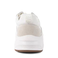 BARRON WHITE SUEDE -Stevemadden STEVEMADDEN SHOES BARRON WHITE BACK