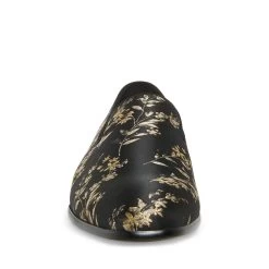 BASELL BLACK MULTI -Stevemadden STEVEMADDEN SHOES BASELL BLACK GOLD FRONT