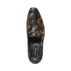 BASELL BLACK MULTI -Stevemadden STEVEMADDEN SHOES BASELL BLACK GOLD TOP